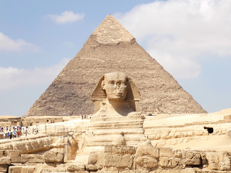 La Sfinge e La Piramide di Chefren, Giza La Sfinge e La Piramide di Chefren, Giza